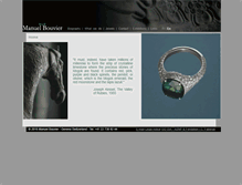 Tablet Screenshot of manuelbouvier.com